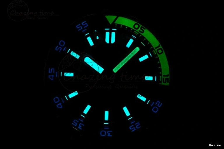 MIROTIME 0228 Premium Aquatimer Automatic SS RSF 1:1 Best Edition White Black Dial on Black Rubber Strap A 7067